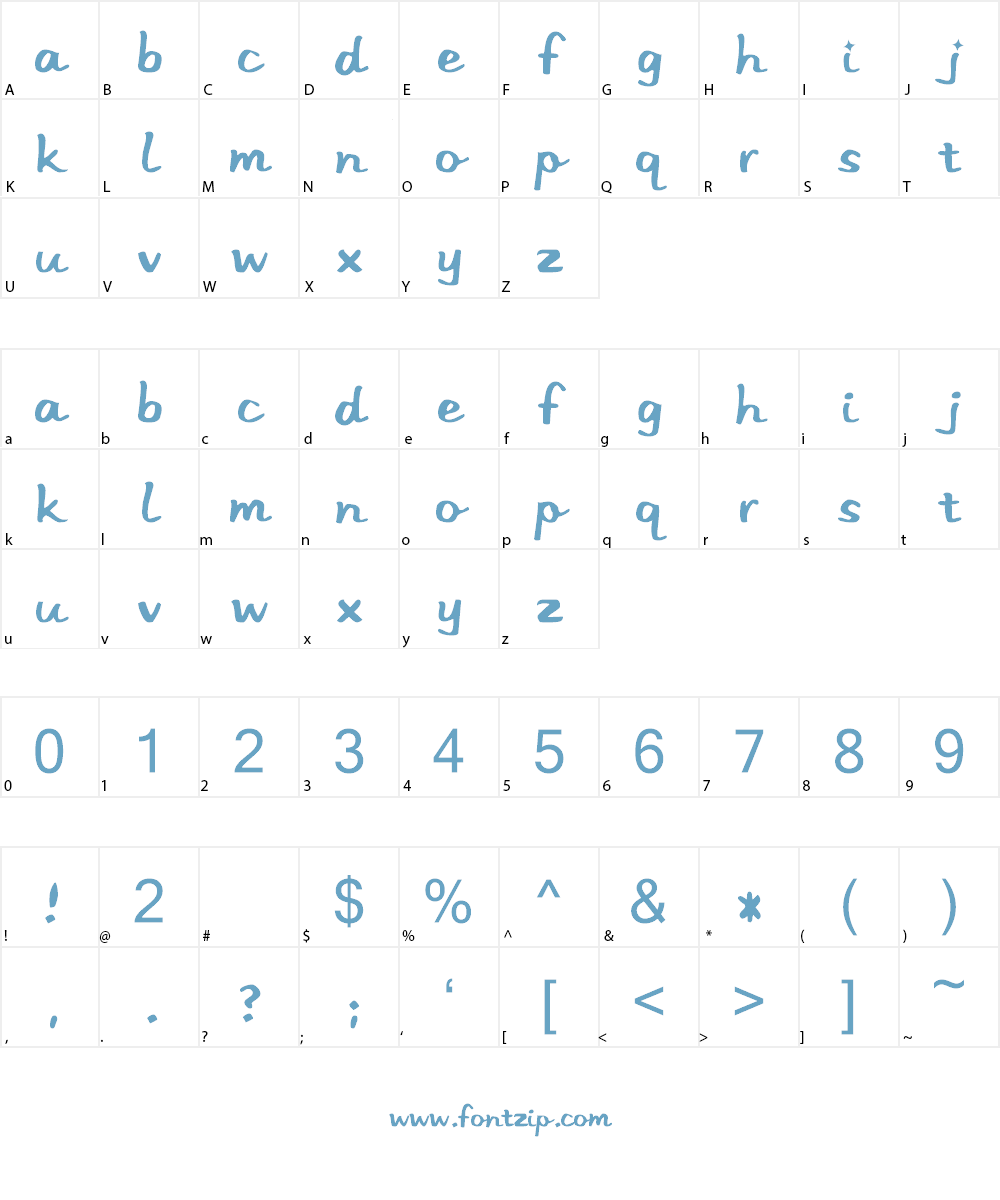 Stereo Hifi Font Character