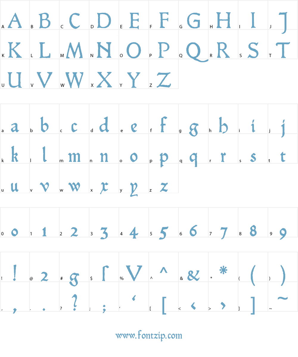 HamletOrNot Font Character