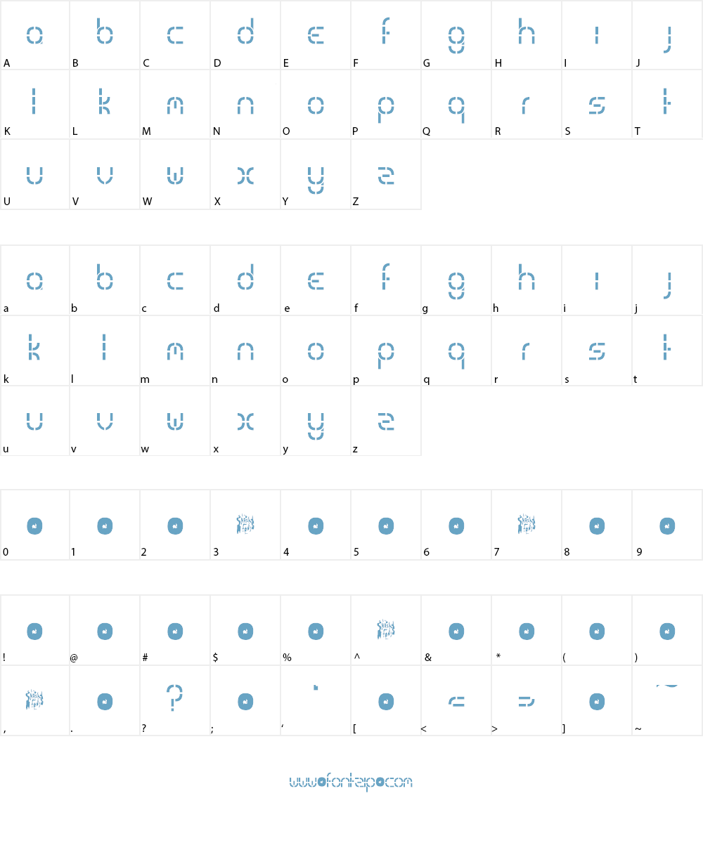 special k Font Character