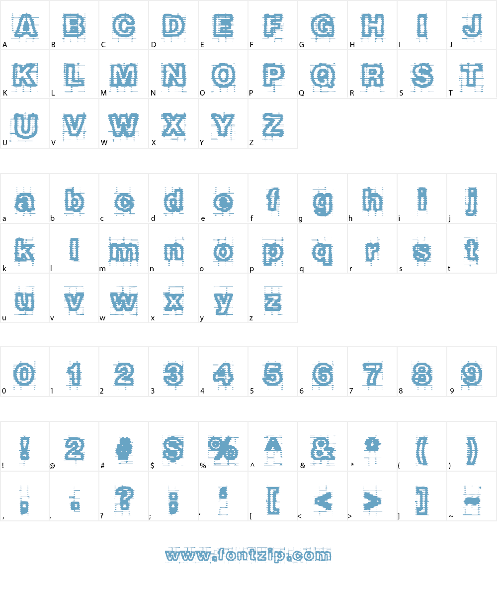 Rennacs Font Character