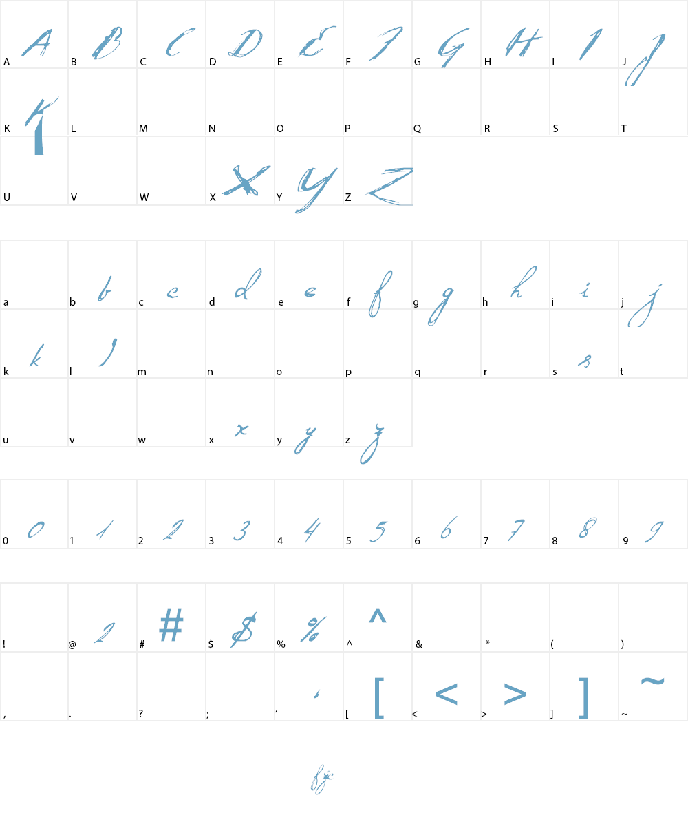 Quid Pro Quo Font Character