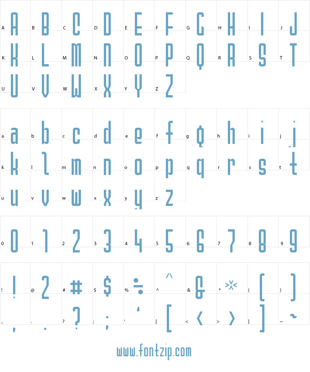 Saville Row NBP Font Character