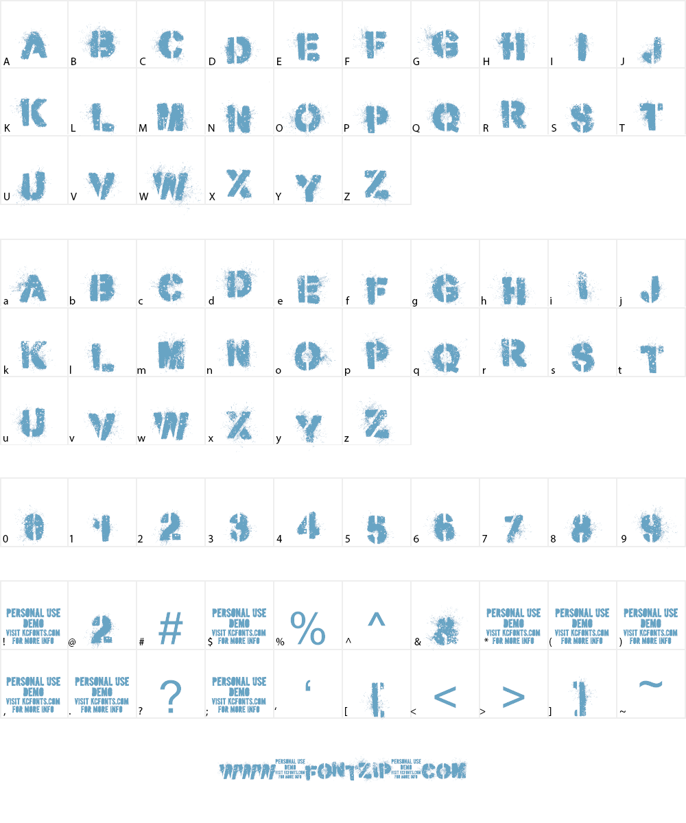 Misdemeanor Font Character