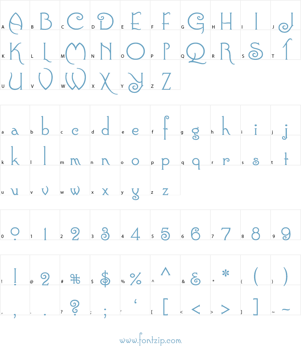 Connie Font Character