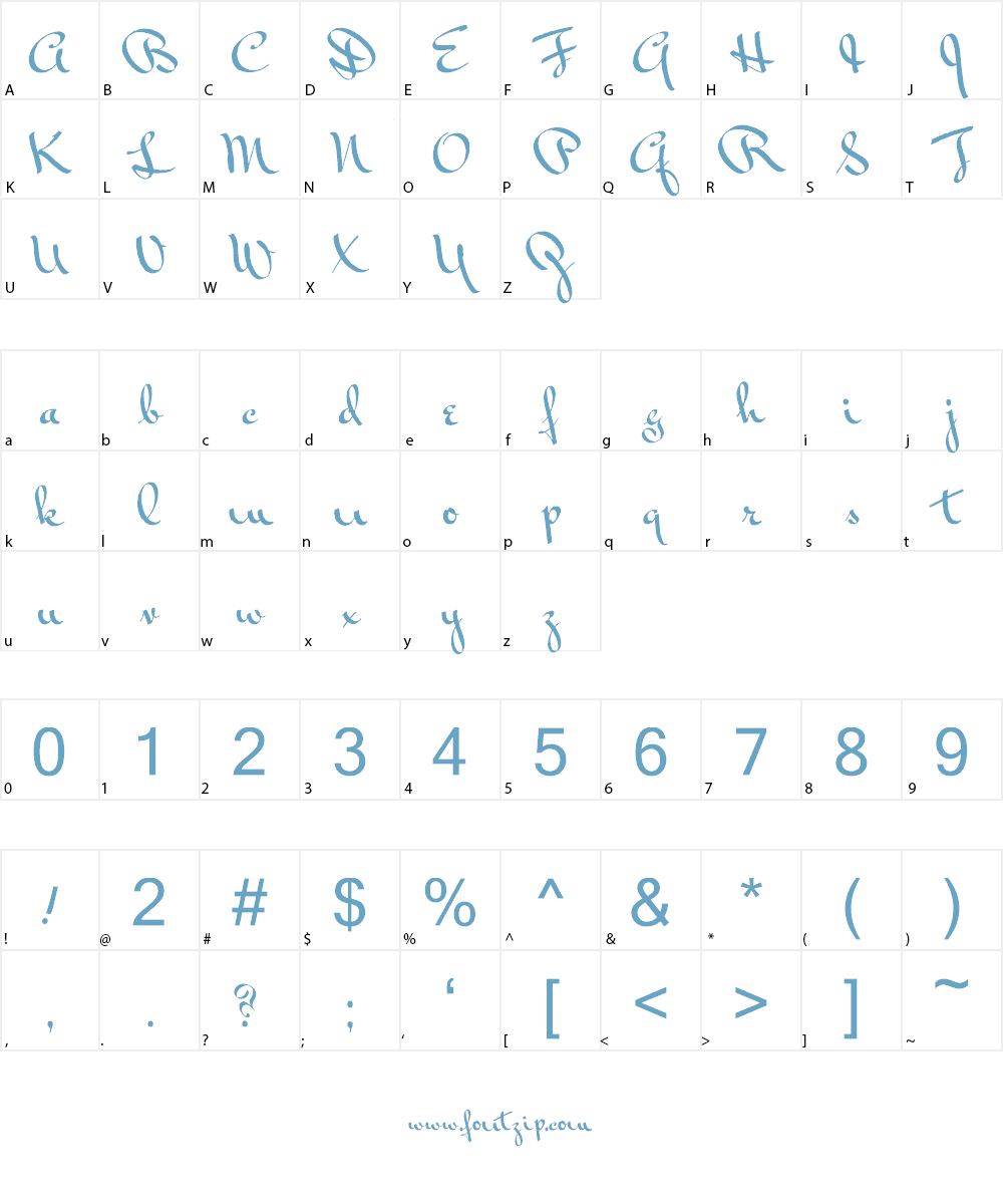 Vonnegut Font Character