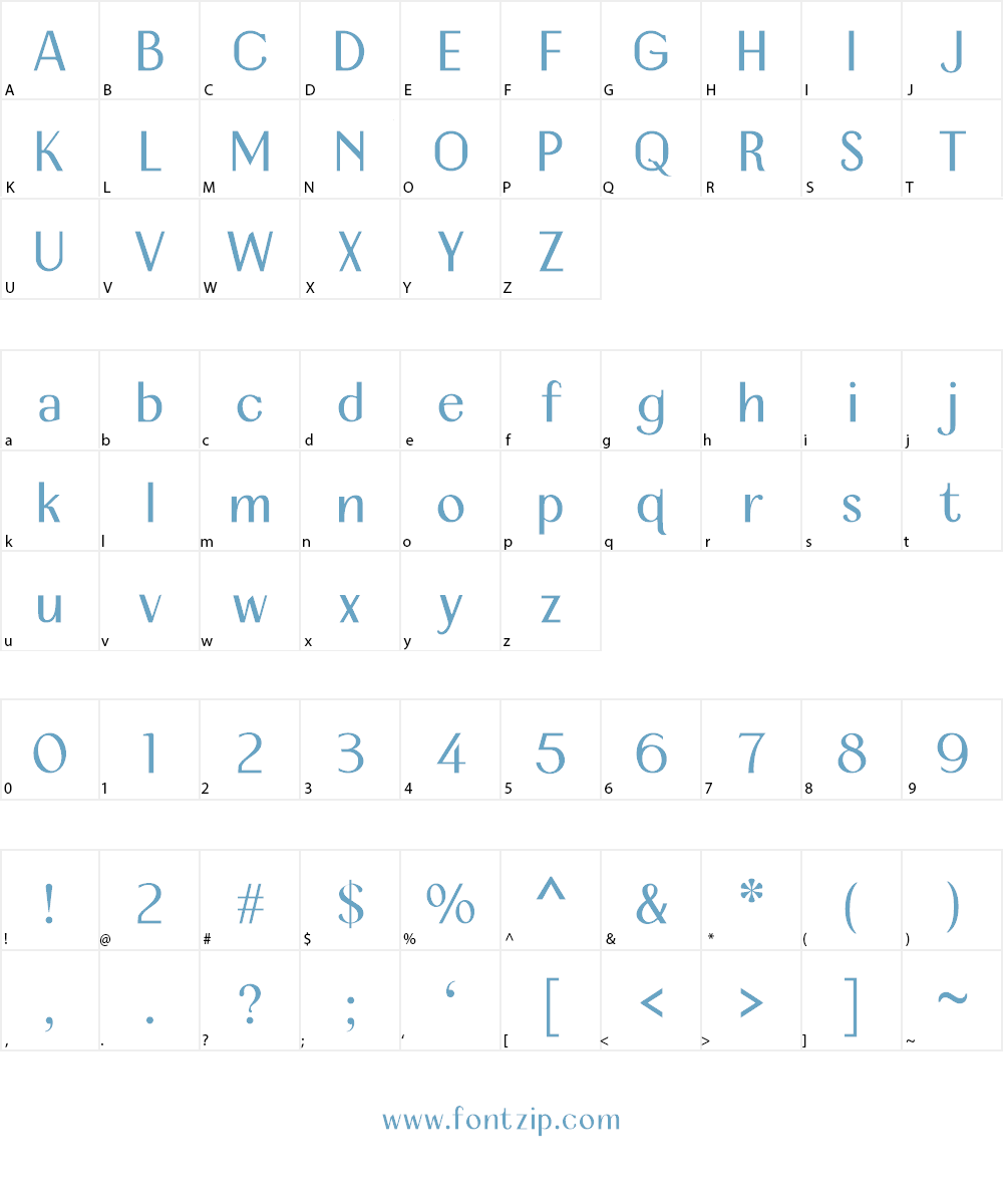Nikwasi Font Character