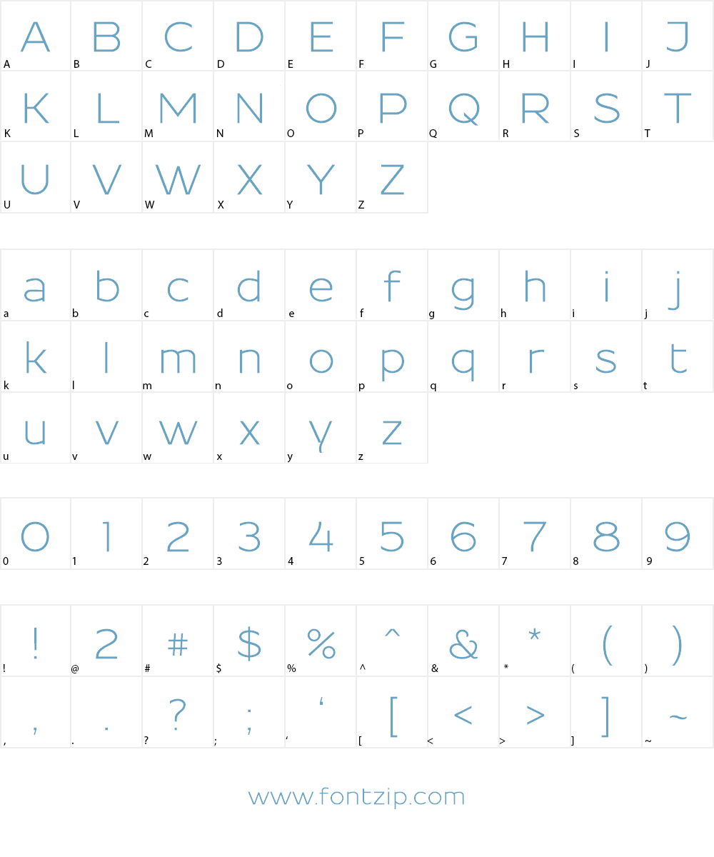 Resamitz Font Character