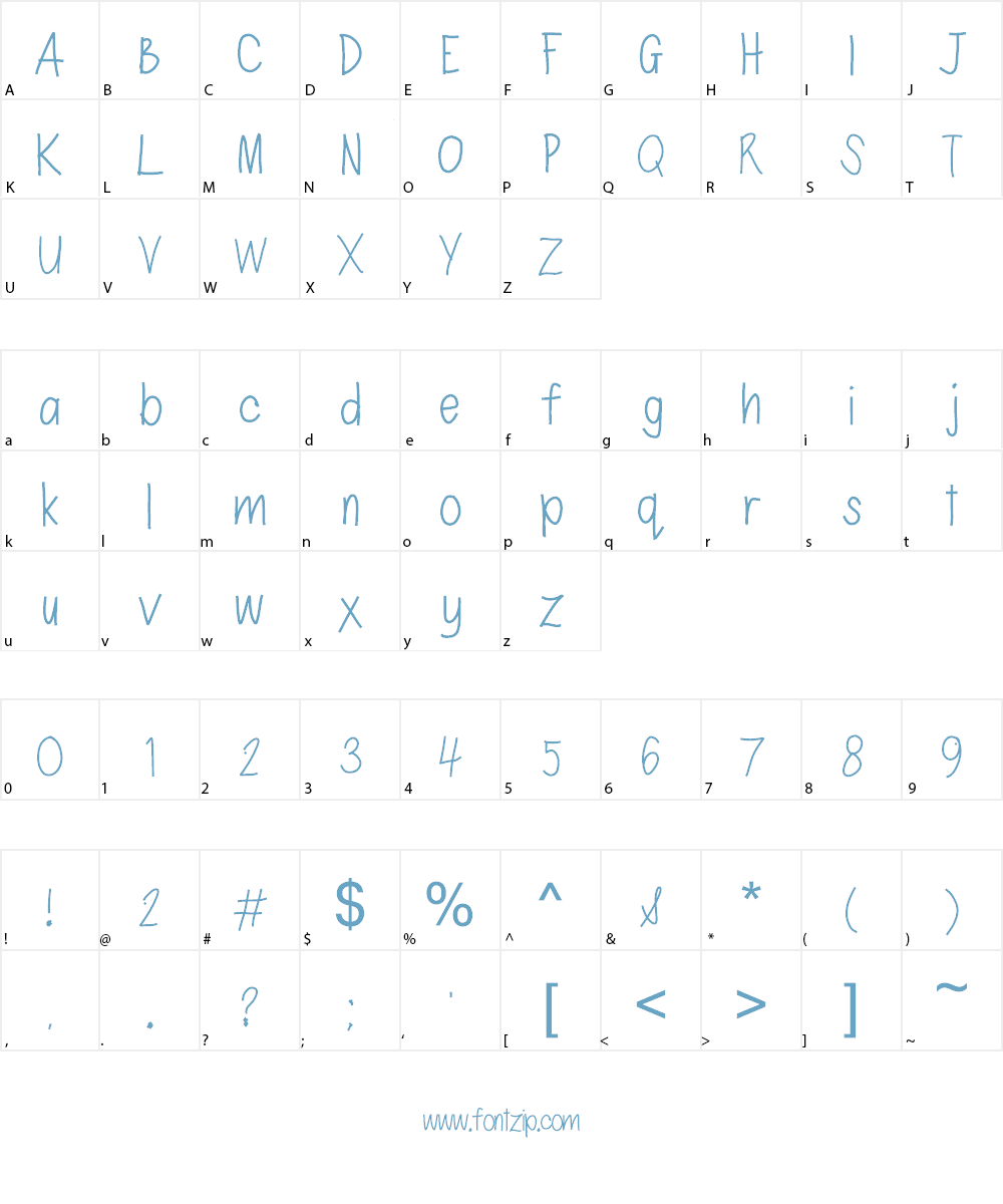 stylus Font Character