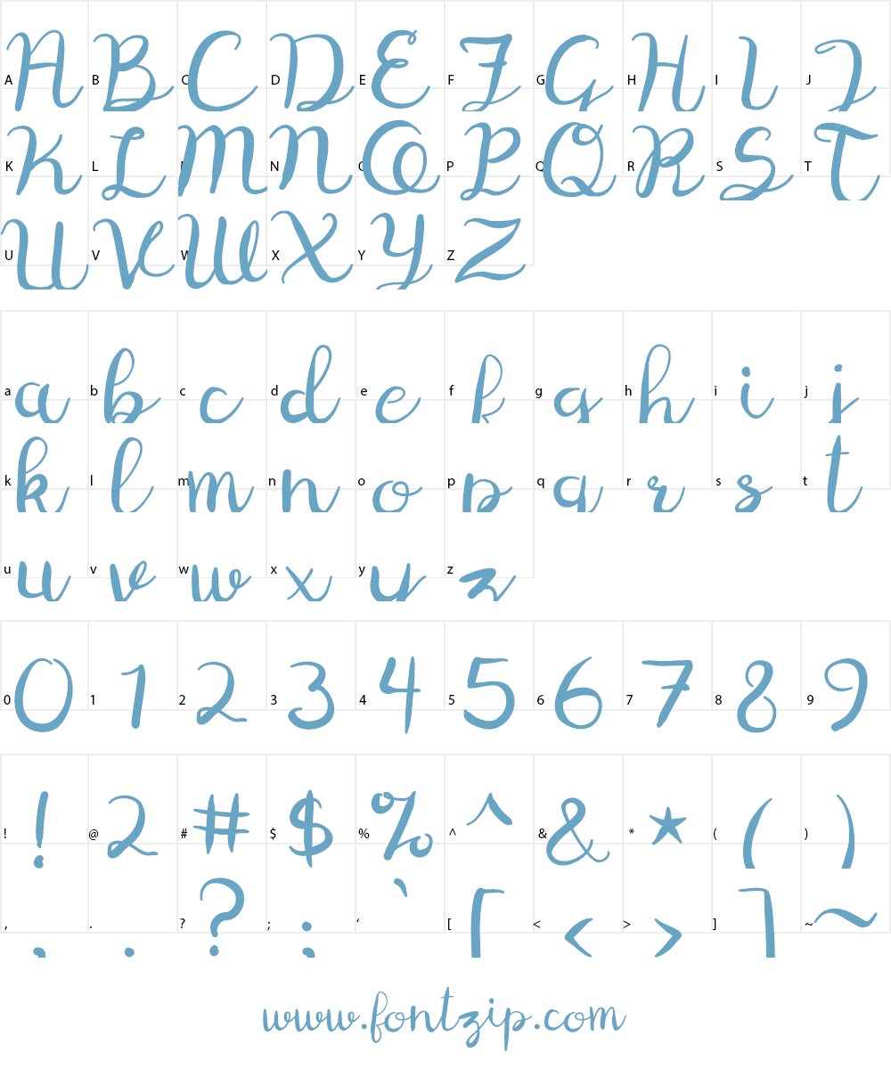 Digory Doodles Font Character