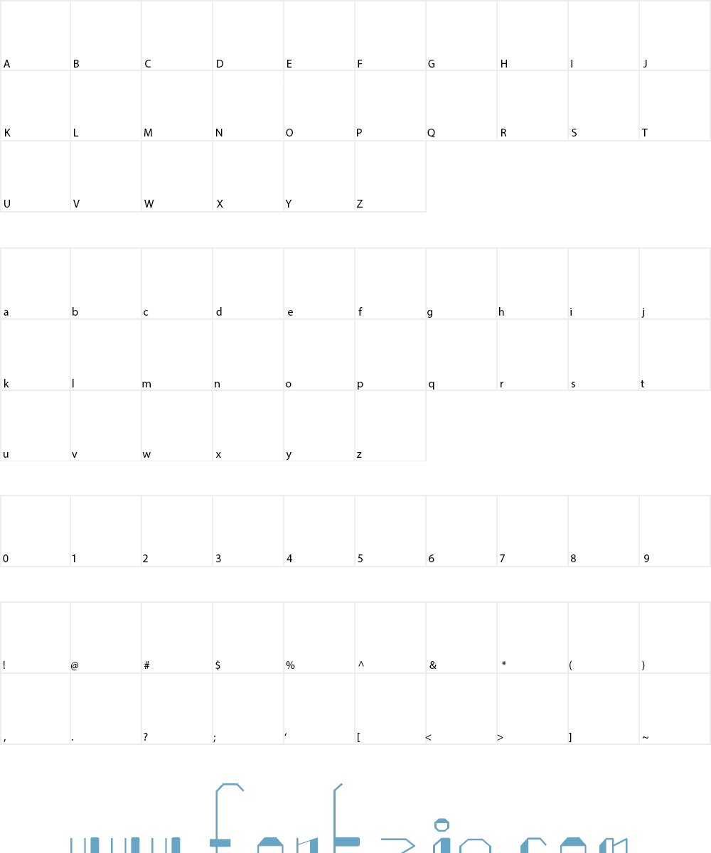 SwitChed Font Character