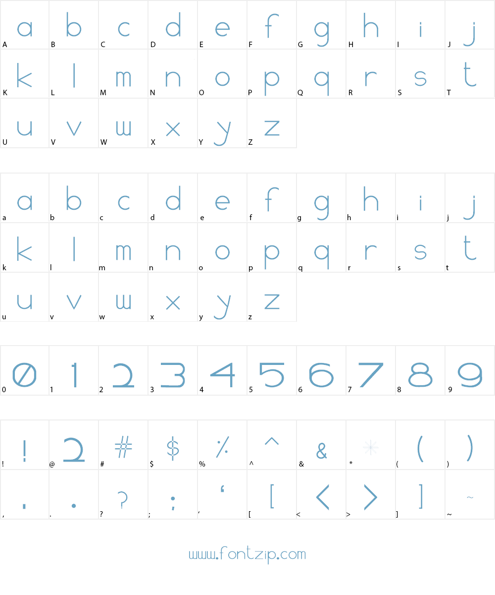 WS Pen Font Character