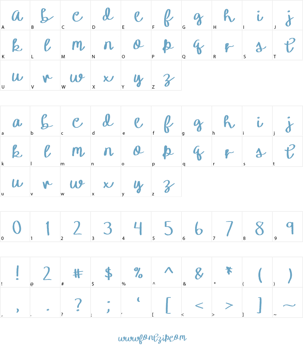 YBIceCreamSundae Font Character