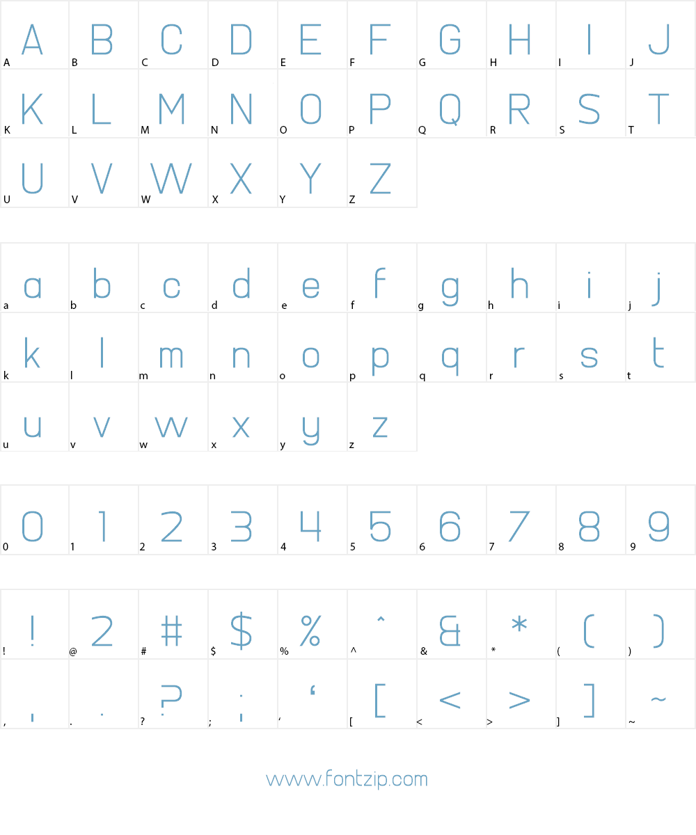 Supermarketed Font Character