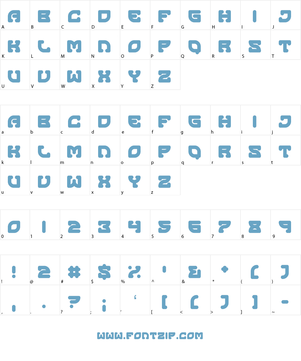 Outcome Font Character