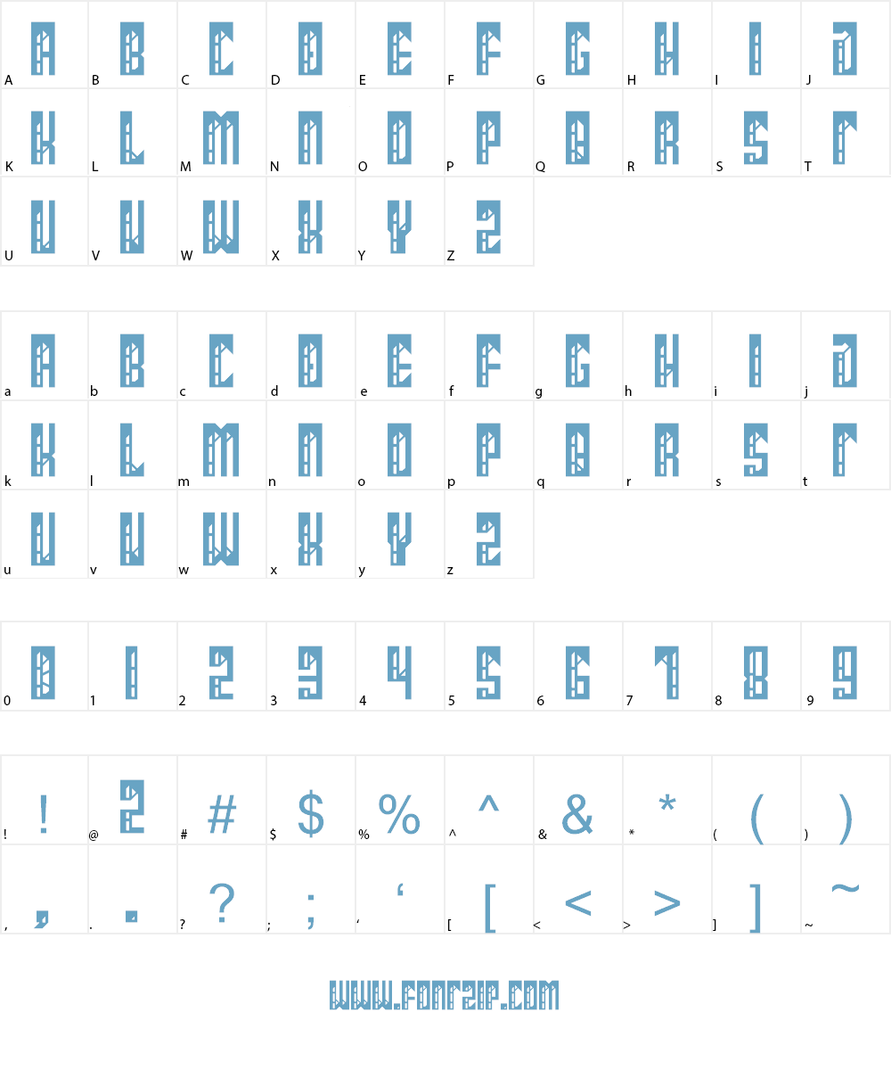 Chimera Font Character