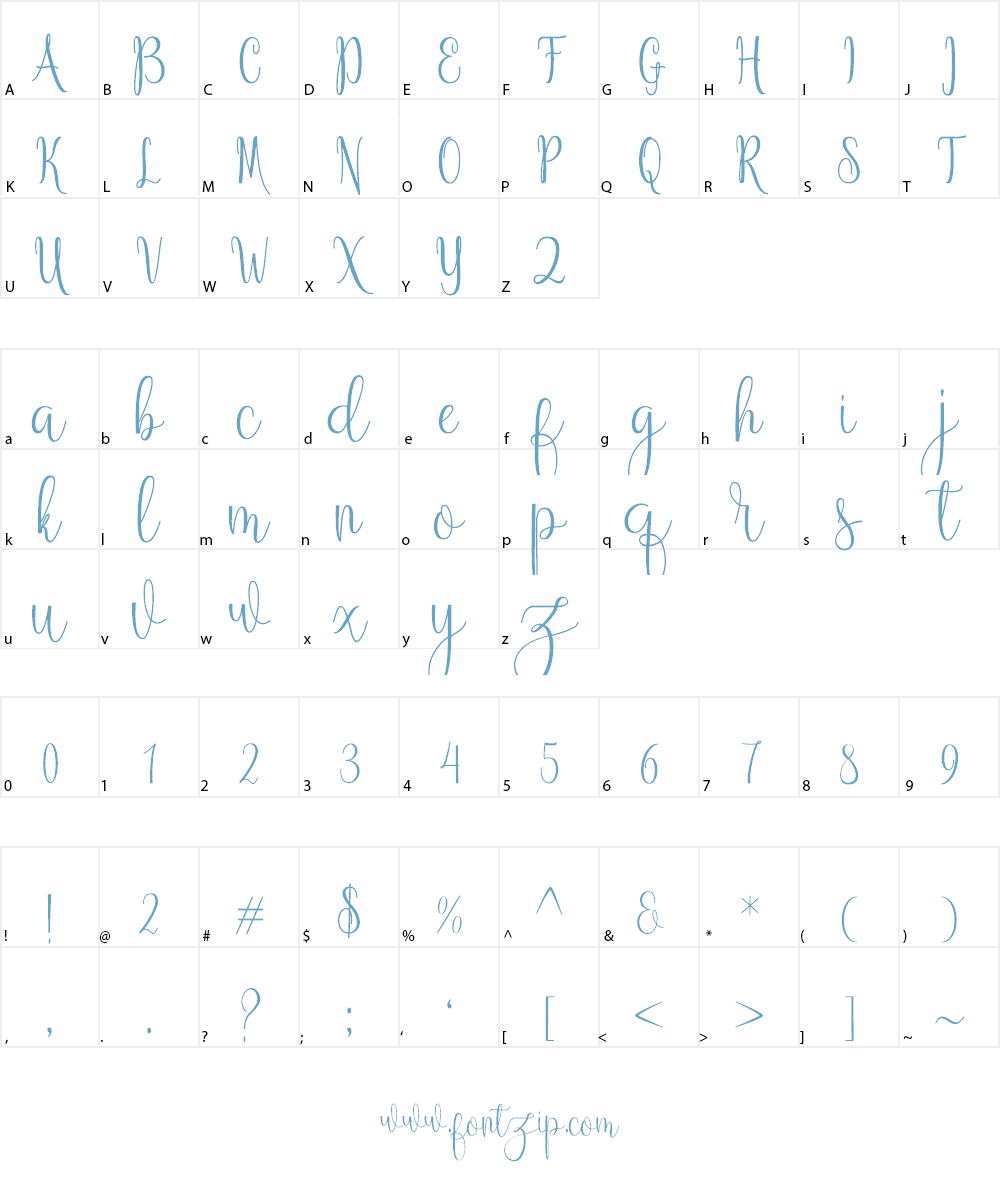 Anteater Font Character