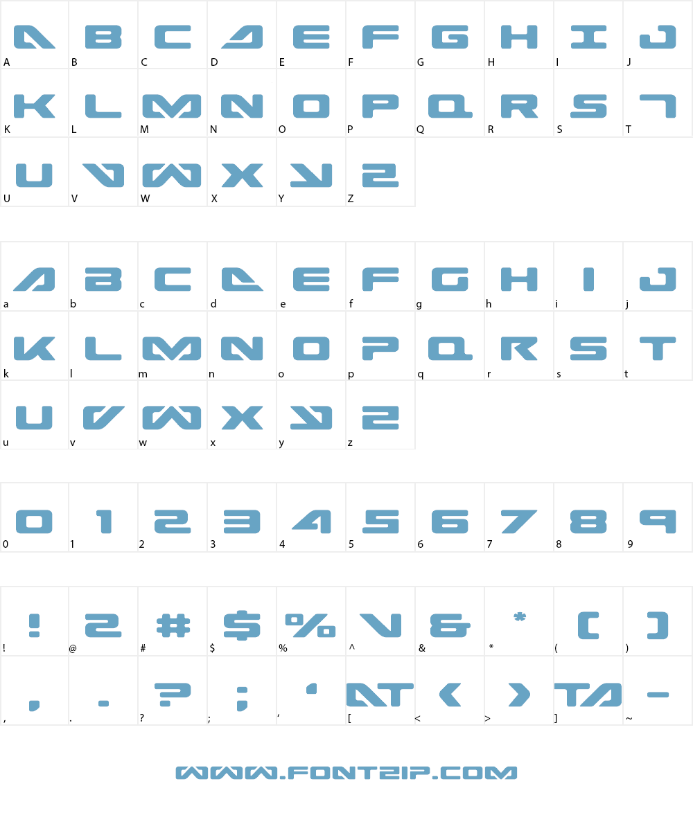 Sea-Dog Font Character