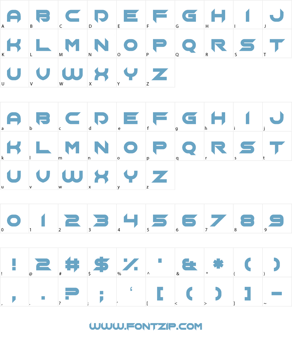 Chopsic Font Character
