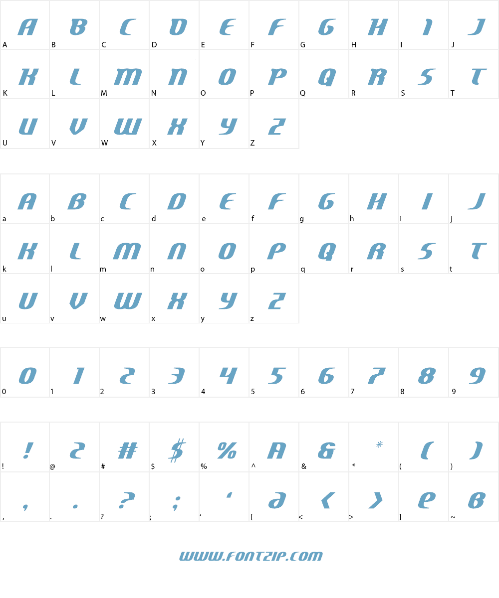 Centaurus Font Character