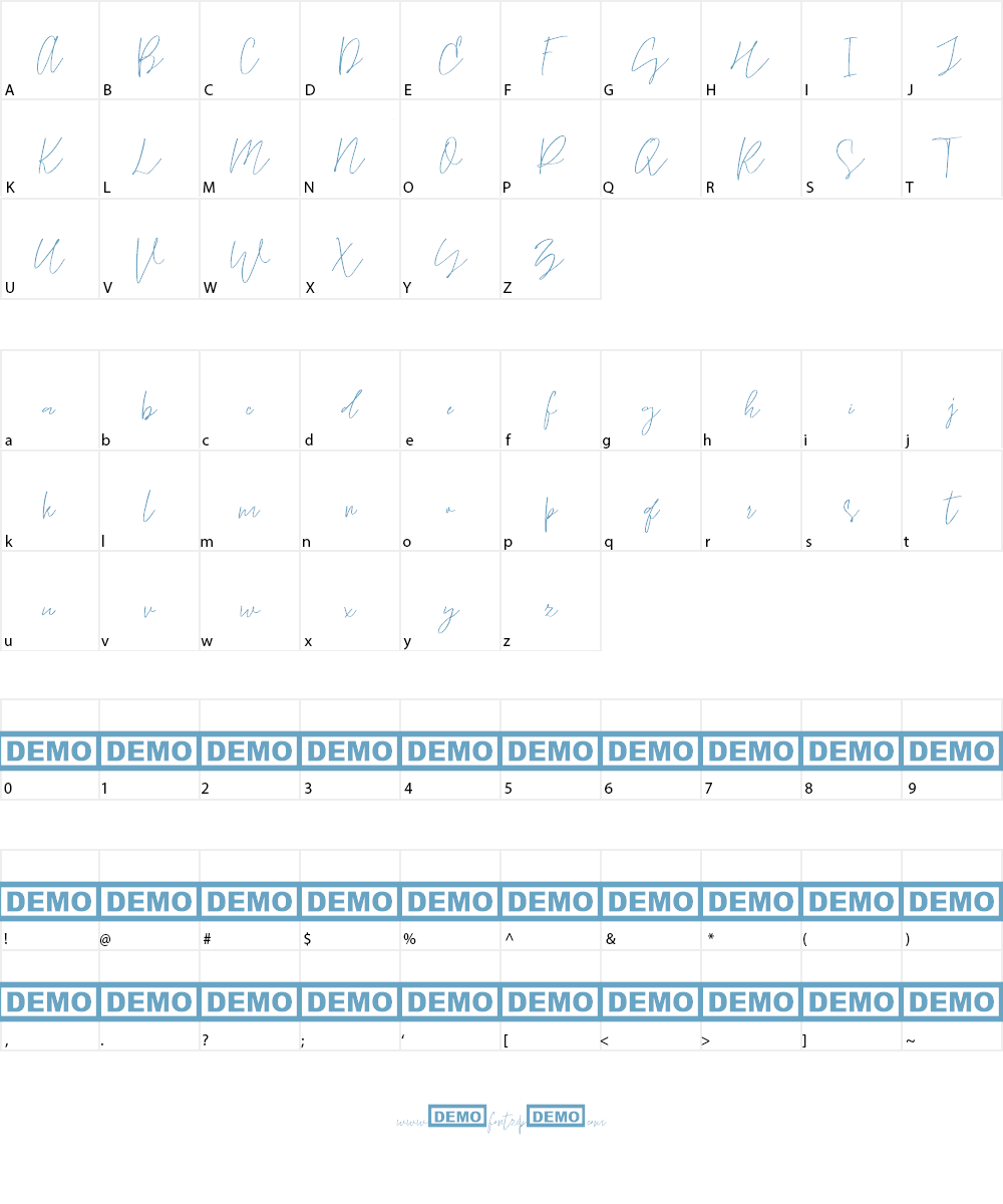 Sun Catcher Font Character