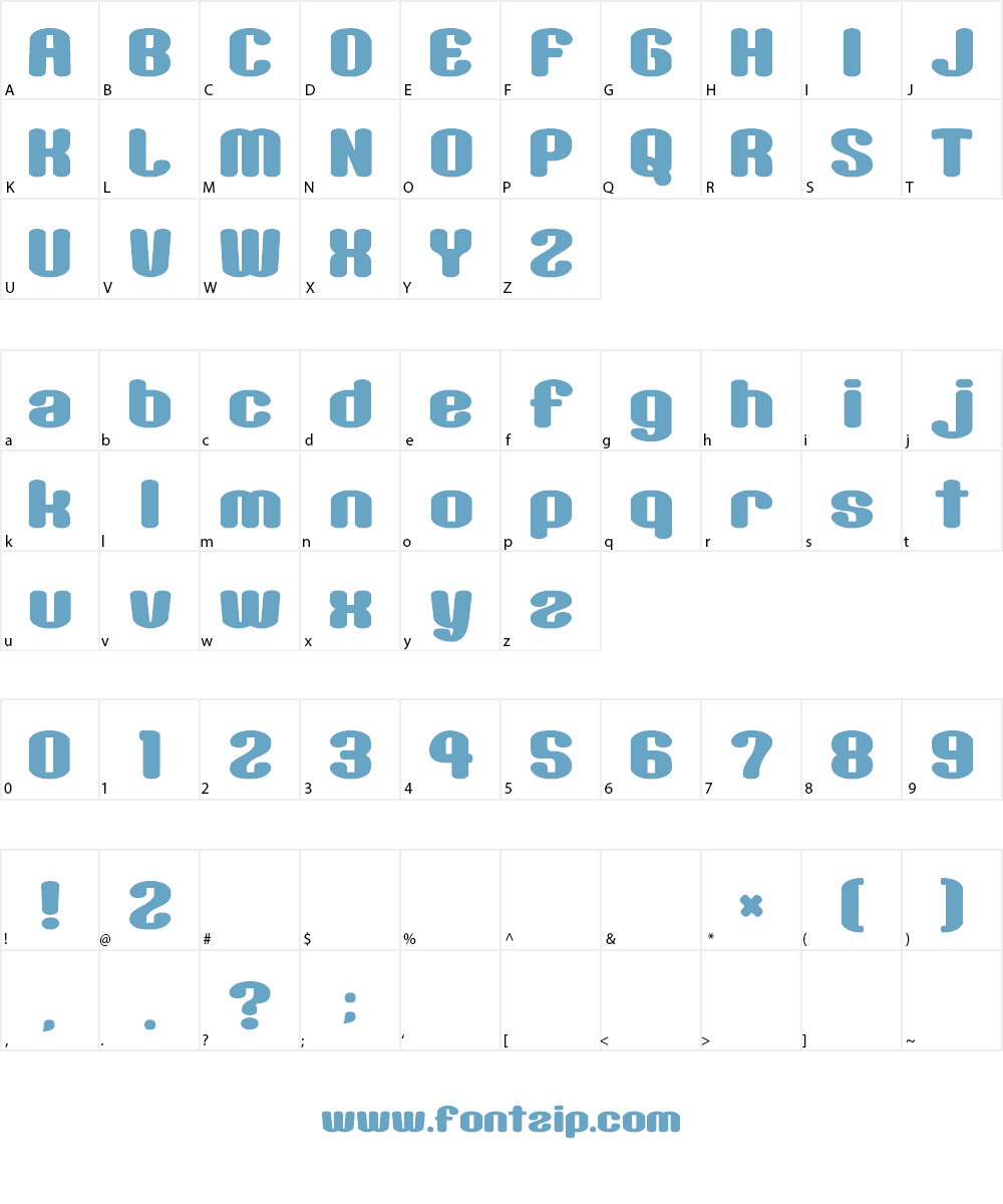 Sikakusimen__G Font Character